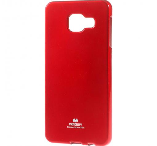 Луксозен силиконов калъф / гръб / TPU Mercury GOOSPERY Jelly Case за Samsung Galaxy A3 2017 A320 - червен
