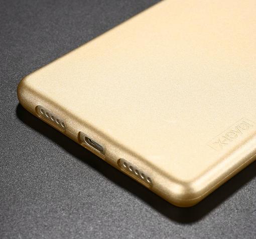 Оригинален силиконов калъф / гръб / TPU X-level Guardian Series за Huawei P9 Lite - златист — снимка 3
