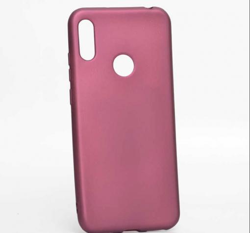 Силиконов калъф / гръб / TPU за Xiaomi Redmi Note 7 - бордо / мат