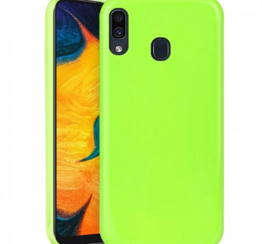 Силиконов калъф / гръб / TPU NORDIC Jelly Case за Samsung Galaxy A30 - лайм