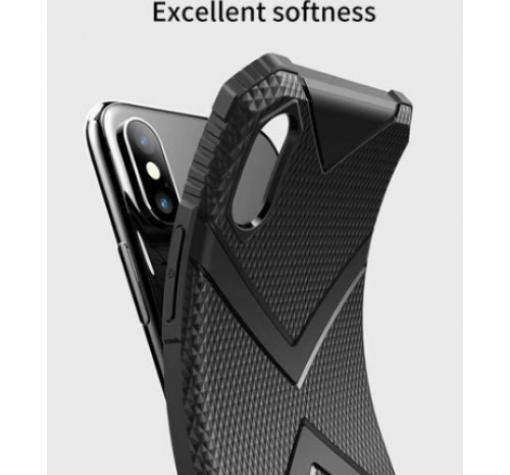 Силиконов калъф / гръб / TPU Hybrid за Apple iPhone 11 Pro Max 6.5'' - черен / Immortal — снимка 2