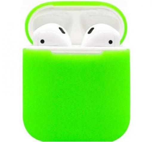 Силиконов калъф за Earbuds iOS & Android - зелен — снимка 2