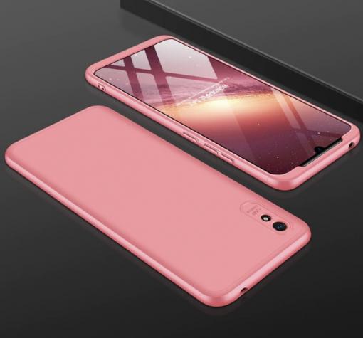 Твърд гръб Magic Skin 360° FULL за Xiaomi Redmi 9A - Rose Gold
