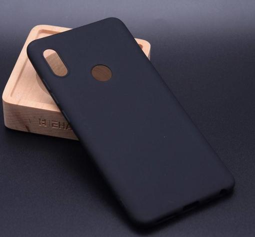 Силиконов калъф / гръб / TPU за Xiaomi Redmi Note 5 / Note 5 Pro - черен / мат