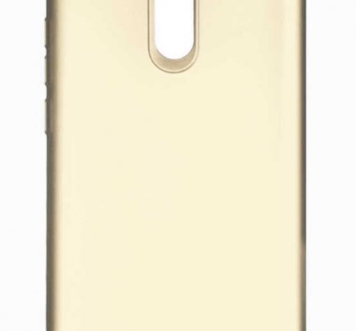 Силиконов калъф / гръб / TPU за Xiaomi Redmi 9 - златист / мат