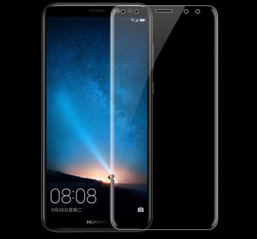 Оригинален 5D full cover Tempered glass screen protector ROAR Huawei P20 / Оригинален извит стъклен скрийн протектор ROAR за Huawei P20 - прозрачен