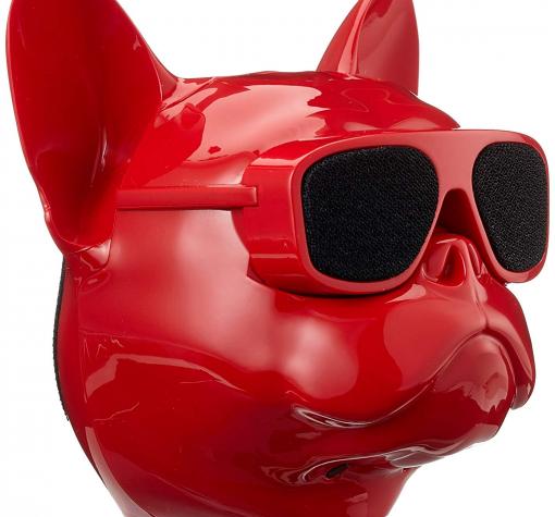 Bluetooth тонколона Dog Head / Dog Head Bluetooth Wireless Stereo Speaker - червена
