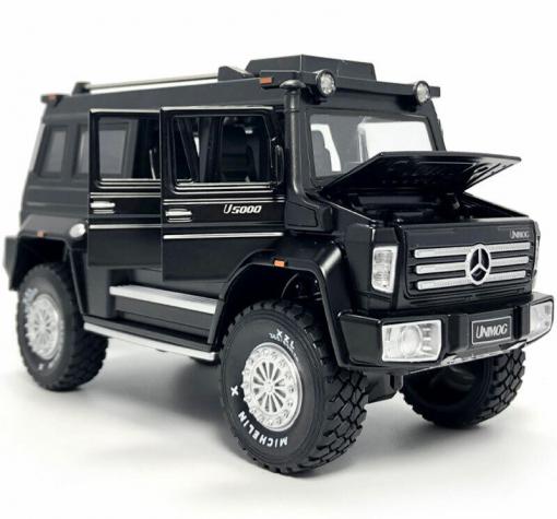 Метален джип Mercedes-benz Unimog U5000 — снимка 2