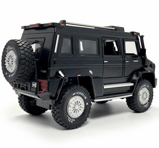 Метален джип Mercedes-benz Unimog U5000 — снимка 4