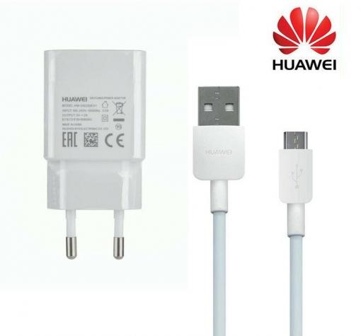 Оригинално зарядно за Huawei Y6 2019 / Honor 8A / AP32 Quick Charge Micro USB - бяло