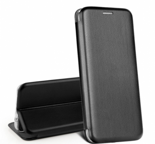 Луксозен кожен калъф Flip тефтер със стойка OPEN за Samsung Galaxy S20 Ultra - черен