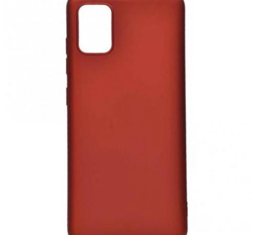 Силиконов калъф / гръб / TPU за Samsung Galaxy S20 - червен / мат