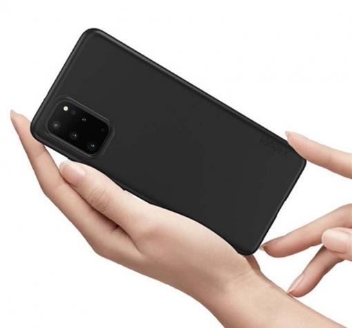 Оригинален силиконов калъф / гръб / TPU X-LEVEL Guardian Series за Samsung Galaxy S20 Plus - черен / мат — снимка 2