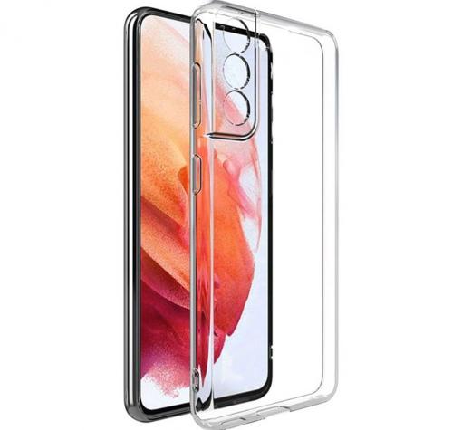 Силиконов калъф / гръб / TPU за Samsung Galaxy S22 5G - прозрачен