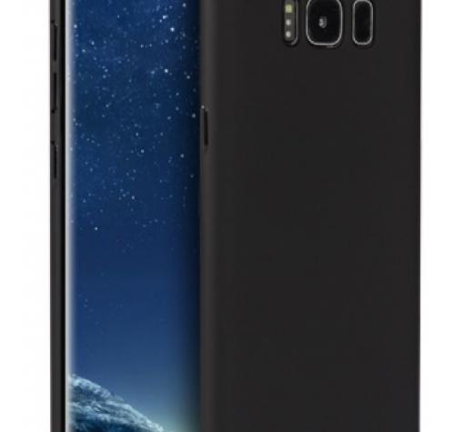 Луксозен твърд гръб за Samsung Galaxy S8 Plus G955 - черен