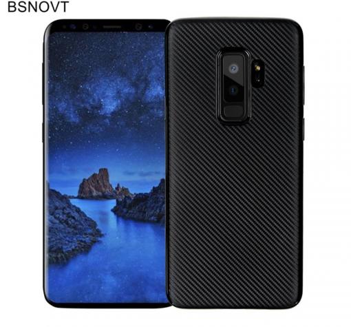Силиконов калъф / гръб / TPU за Samsung Galaxy S9 Plus G965 - черен / Carbon
