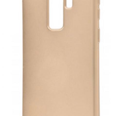 Силиконов калъф / гръб / TPU MOLAN CANO Jelly Case за Samsung Galaxy S9 Plus G965 - златист / брокат