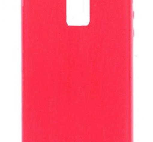 Силиконов калъф / гръб / TPU MOLAN CANO Jelly Case за Samsung Galaxy S9 Plus G965 - розов / брокат