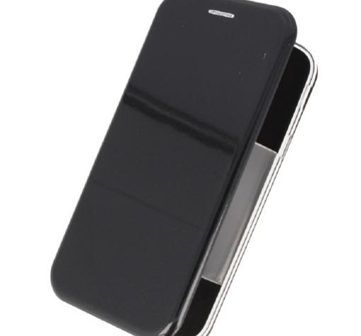 Луксозен кожен калъф Flip тефтер със стойка OPEN за Samsung Galaxy S9 G960- черен / гланц — снимка 2