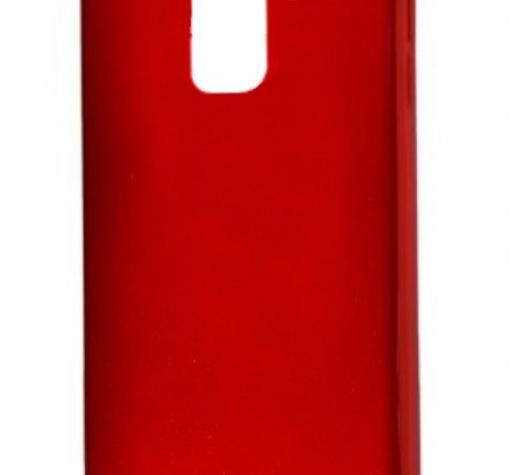 Силиконов калъф / гръб / TPU MOLAN CANO Jelly Case за Samsung Galaxy S9 Plus G965 - червен / брокат