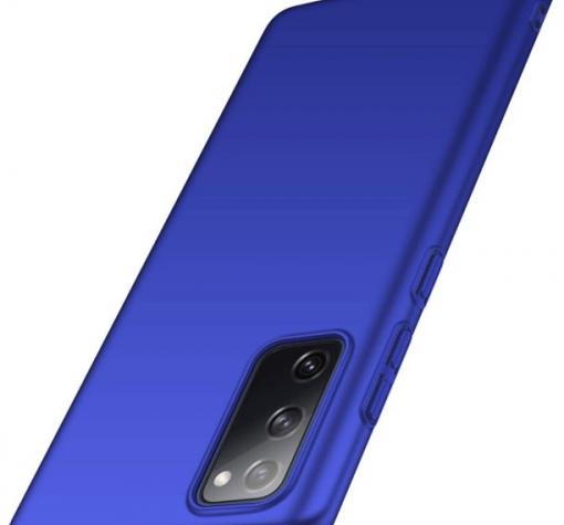 Силиконов калъф / гръб / TPU за Samsung Galaxy S20 FE - син / мат