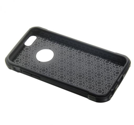 Твърд гръб със силиконов кант Camo Series за Apple iPhone 6 / iPhone 6S - зелен / камуфлаж — снимка 4