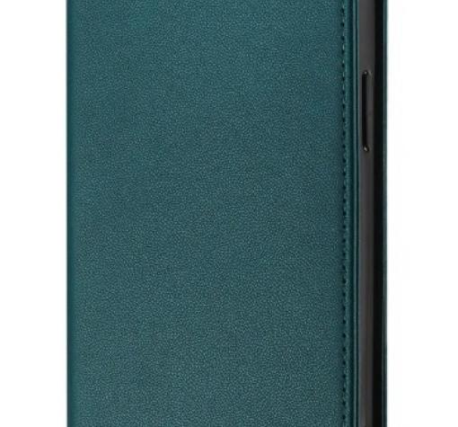 Кожен калъф Flip тефтер Magnetic Book Pro със стойка за Samsung Galaxy A17 - тъмнозелен — снимка 2