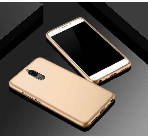 Луксозен силиконов калъф / гръб / TPU за Nokia 5.1 2018 - златист