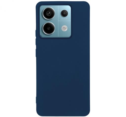 Силиконов калъф / гръб / TPU кейс за Xiaomi Redmi Note 13 5G - тъмносин — снимка 2