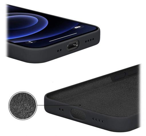 Силиконов калъф / кейс / Nano TPU за Honor Magic 7 Pro - черен гръб със защита за камерата — снимка 2