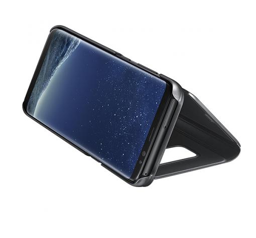 Луксозен калъф Clear View Cover с твърд гръб за Apple iPhone XR - златист — снимка 3