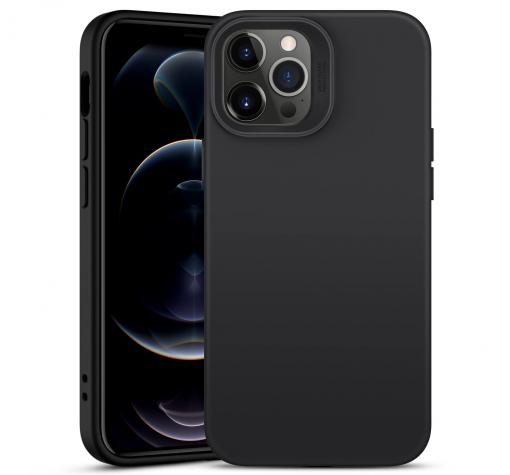 Луксозен силиконов калъф / гръб / Nano TPU за Apple iPhone 12 Mini 5.4'' - Черен