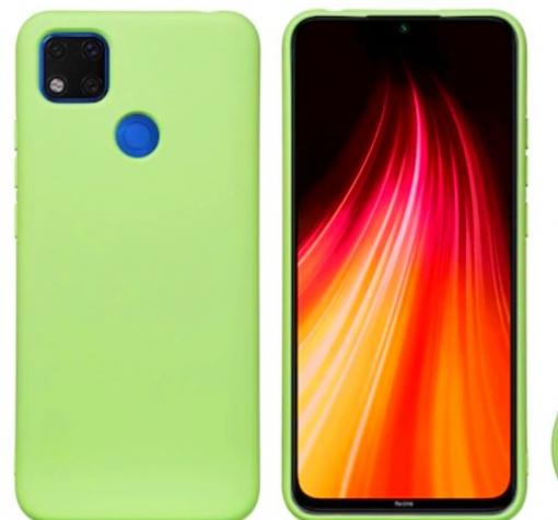 Луксозен силиконов калъф / гръб / TPU Nano Case за Xiaomi Redmi 9C - Зелен