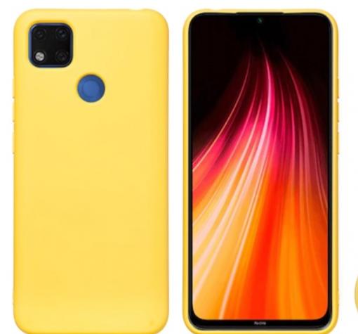 Луксозен силиконов калъф / гръб / TPU Nano Case за Xiaomi Redmi 9C - Жълт
