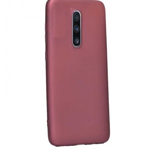 Силиконов калъф / гръб / TPU за Xiaomi Redmi Note 8 Pro - бордо / мат
