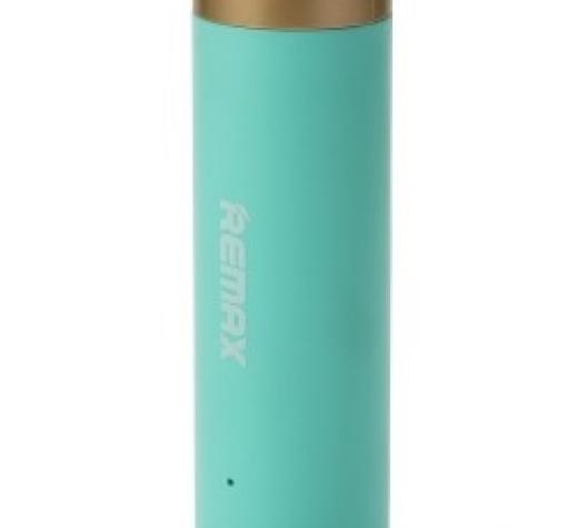 Външна батерия / Power Bank REMAX 2500 mAh за Samsung, Apple, Lenovo, Alcatel, LG, HTC, Sony, Nokia, BlackBerry, Huawei и др - синя