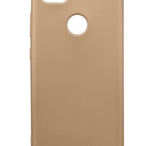 Силиконов калъф / гръб / TPU за Huawei P9 Lite Mini - златист — снимка 2