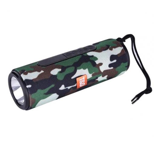 Bluetooth тонколона T&G 604 + Power Bank / T&G 604 Bluetooth Speaker + Power Bank - камуфлаж