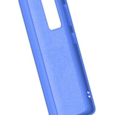 Луксозен силиконов калъф / гръб / Nano TPU за Samsung Galaxy A72 5G - син — снимка 2
