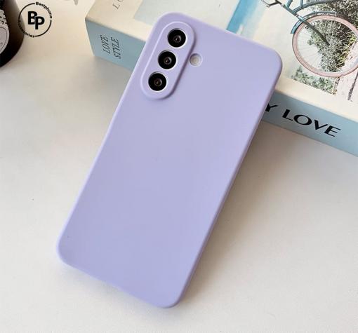 Силиконов калъф / кейс / Nano TPU за Samsung Galaxy A16 - лилав гръб със защита за камерата — снимка 2
