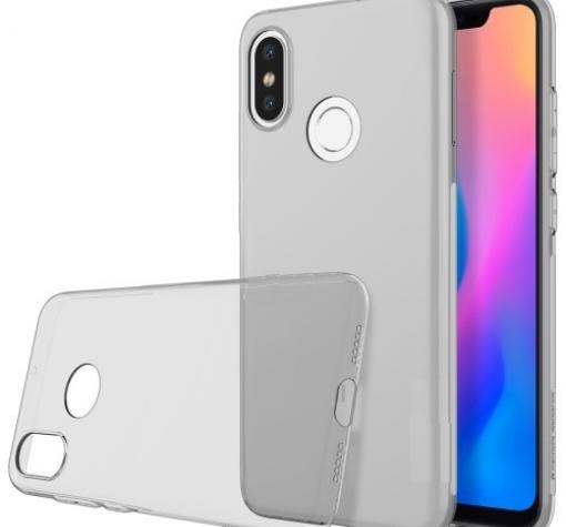 Ултра тънък силиконов калъф / гръб / TPU Ultra Thin за Huawei P Smart 2019 - сив / прозрачен