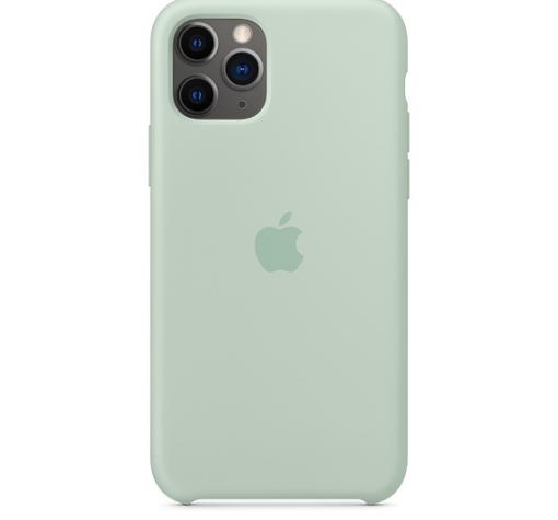 Оригинален гръб Silicone Cover за Apple iPhone 11 6.1" - светло син — снимка 2