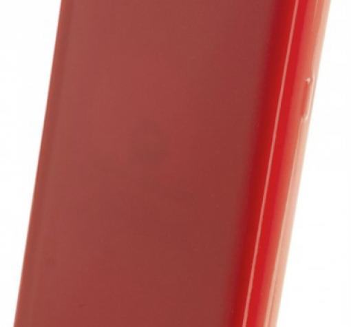Силиконов калъф / гръб / TPU MOLAN CANO Jelly Case за Huawei Y5 2017 / Y6 2017 - червен / брокат