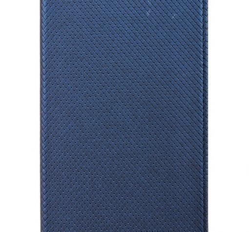 Кожен калъф Magnet Case със стойка за Huawei Y5 2018 - син