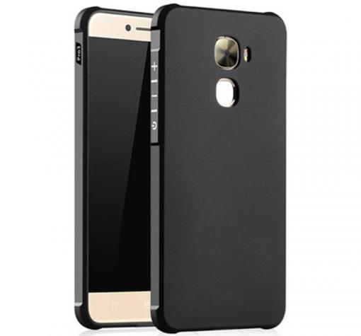Силиконов гръб TPU Hybrid с твърда част за Huawei Y7 2017 / Huawei Y7 Prime - черен