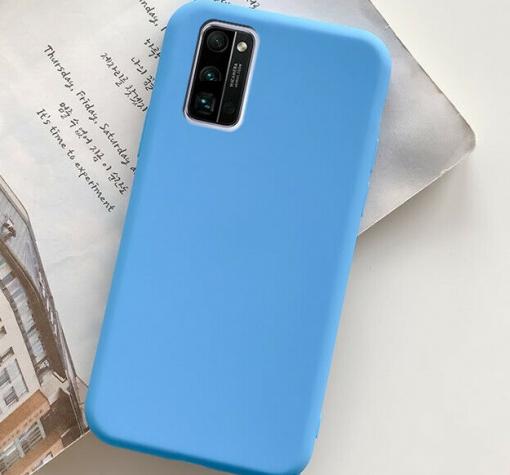 Луксозен силиконов калъф / гръб / Nano TPU за Samsung Galaxy A31 - син