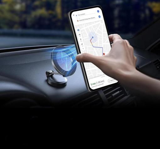 Удароустойчив гръб TPU кейс Slide Camera Case Magnetic Finger Ring Car Holder за Honor 400 Lite - черен — снимка 4