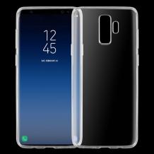 Ултра тънък силиконов калъф / гръб / TPU Ultra Thin за Samsung Galaxy S9 Plus G965 - прозрачен