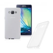 Ултра тънък силиконов калъф / гръб / TPU Ultra Thin i-Zore за Samsung Galaxy J7 - прозрачен / мат