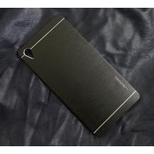 Луксозен твърд гръб MOTOMO за Sony Xperia Z1 L39h - черен